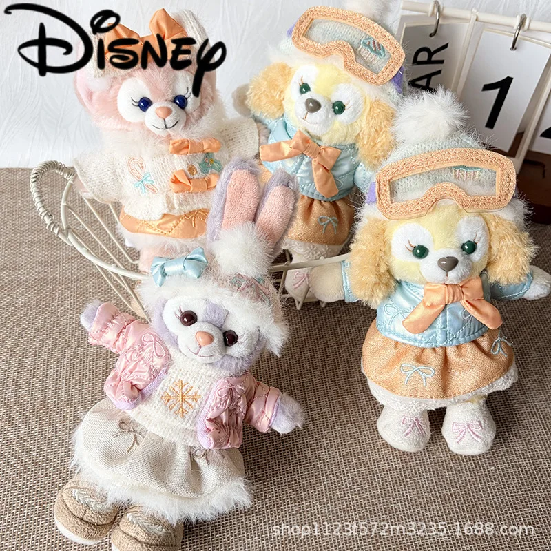 

Зимний плюшевый костюм в снежном стиле для кукол Дисней: Стелла Лу, Линабелл, Дуффи, Куки-Энн, а также подвески для сумок и мягкие игрушки