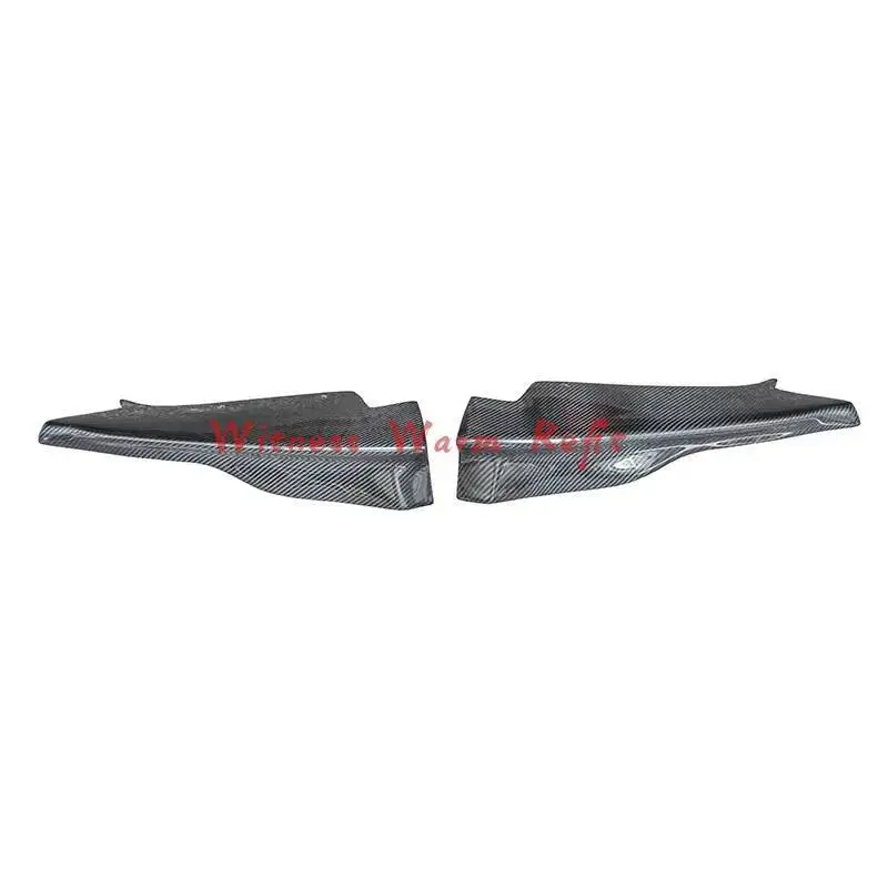 Rear Bumper Lip Aprons Side Splitter for Bmw 1 Series E82 E87 1m 2007-2014 Carbon Fiber Frp Mudguard Fenders view 4