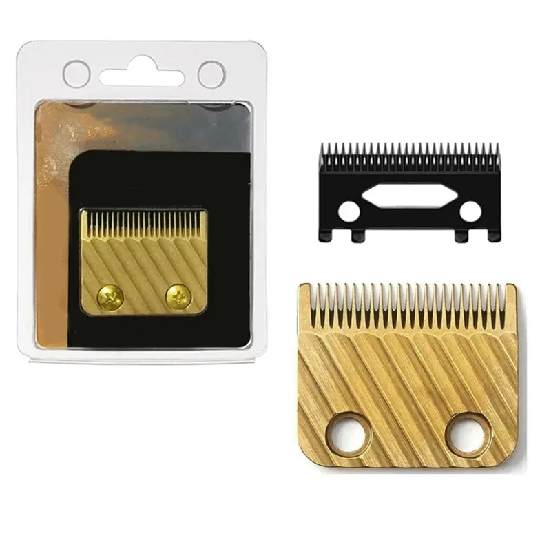 AC39-For Babylisspro Barberology Clipper استبدال شفرات التيتانيوم FX870، FXF880 FX810، FX825 FX673N درجة احترافية
