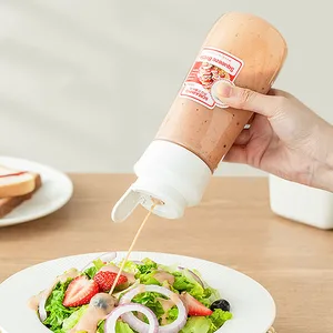 Ketchup -Ziehflaschen, Sojasaucenbehälter, Versiegelungsgewürz, Vertriebsvorräte für Salatablagerung, Ölflasche, Küchengeräte 6 Hauptverkaufssauce -Sauce - №5