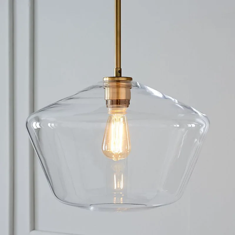 Modern Designer Glass Lampshade Pendant Lamp, Altura ajustável, Sala de estar, Jantar, Cozinha, Ilha, Casa, Luminárias LED