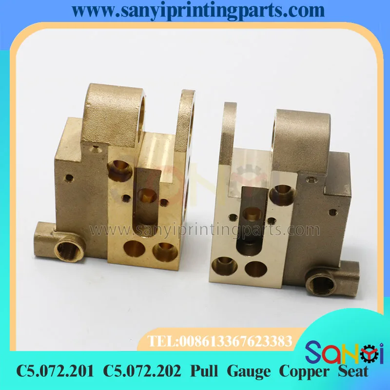 

Лучшее качество C5.072.201 C5.072.202, манометр, медная боковая направляющая сиденья для деталей печатной машины Heidelberg CD102