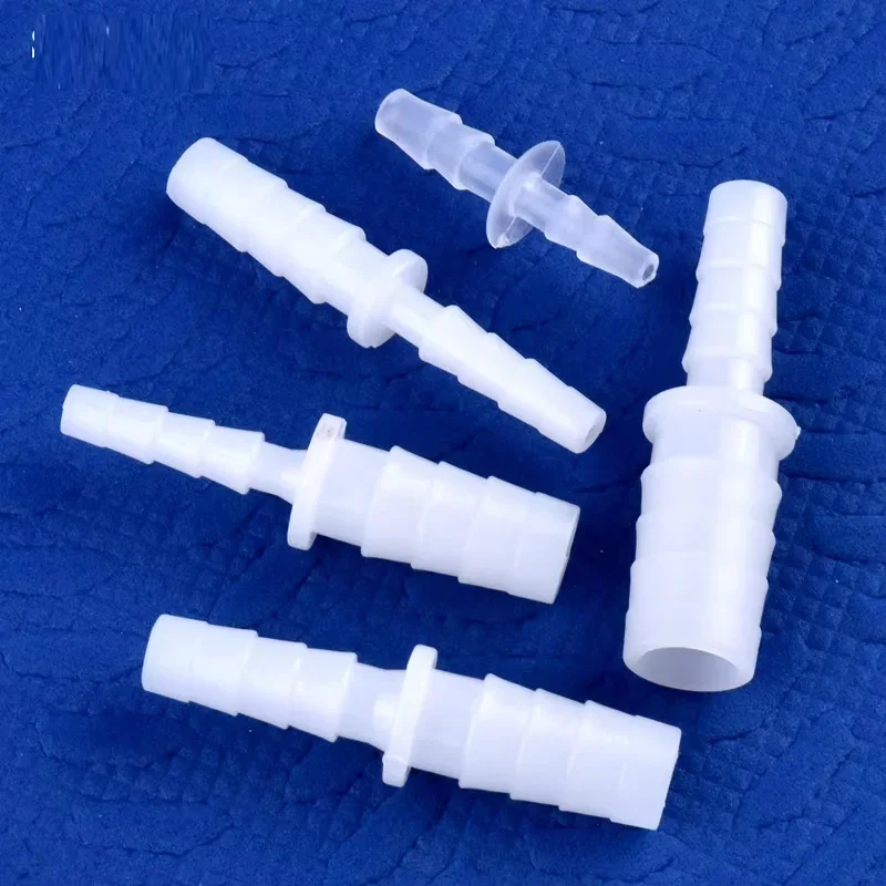 5~50pcs 2.4~9mm To 4~12mm PE Food Grade Pagoda Reducing Direct Connectors Aquarium Tank Air Pump Adapter Irrigation Hose Joint