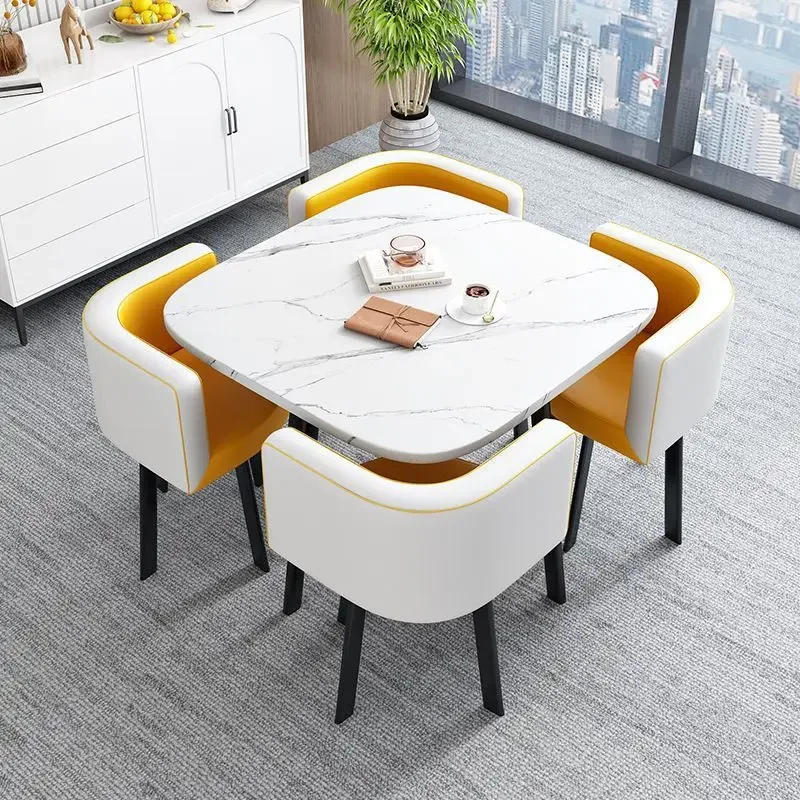 Negotiation table Business storefront Meeting table Chair Office