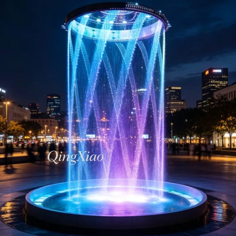 Custom Performance Water Fountain Large‑scale Outdoor Pond Lake Plaza Show Landscape Installation Public Site Ornament