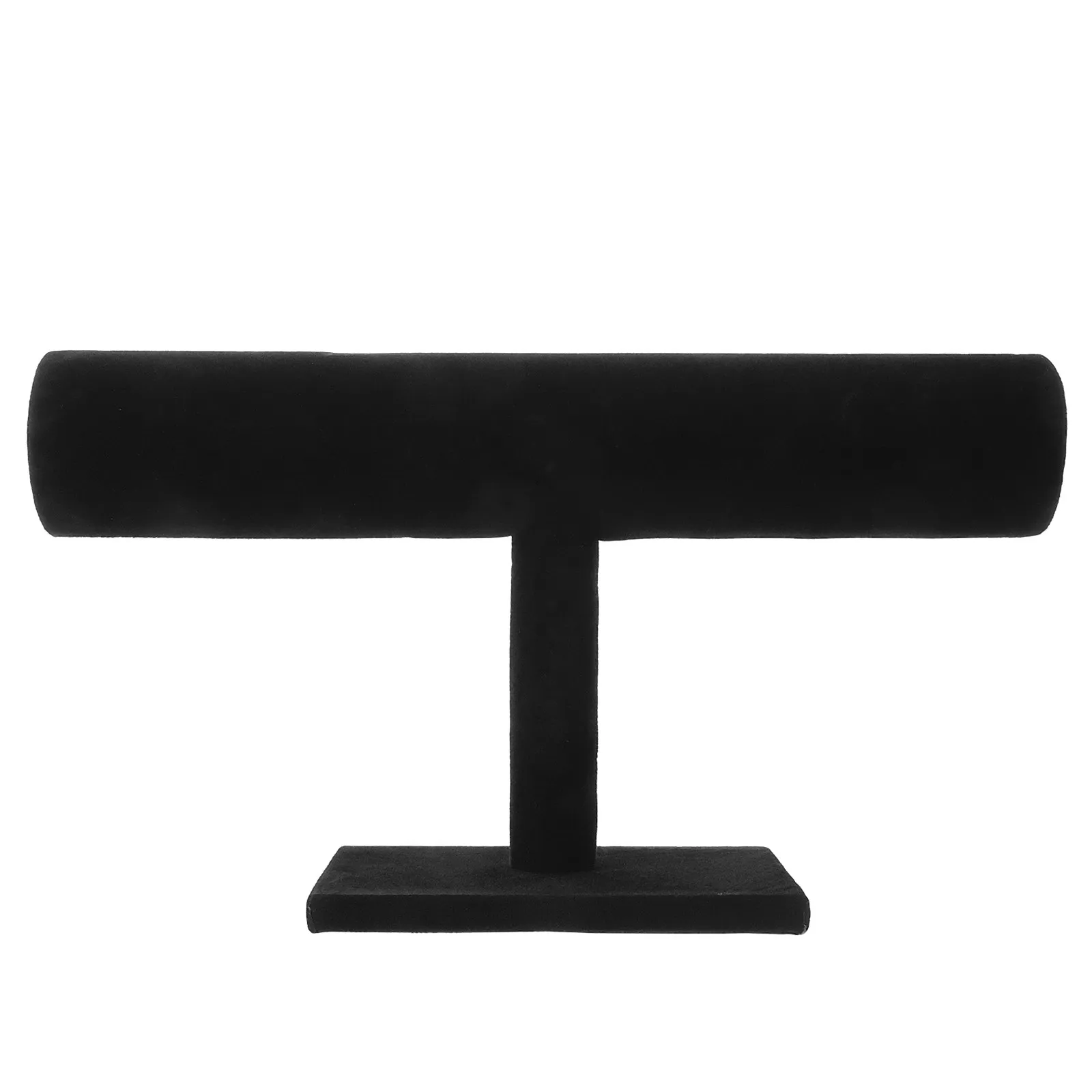 

T-Bar Bracelet Display Holder Organizer Flannel Jewelry Watch Storage Scrunchies Hair Ties Stand Show Home Supplies 28.5cm