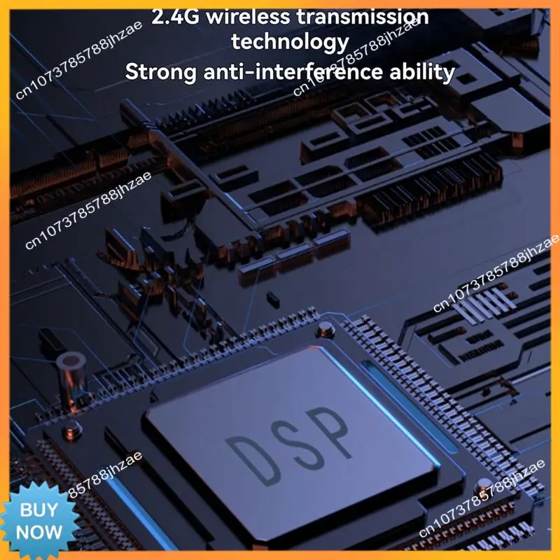 A10R 2.4G Wireless Instrument Pickup Rechargeable Transmitter Receiver For 6.35Mm Audio Interface Electric Instruments Black