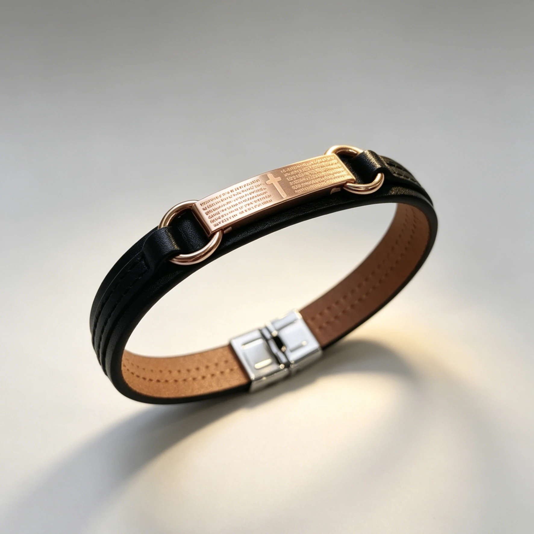 Men'S Accessories High End - High end retro Bible scripture engraved