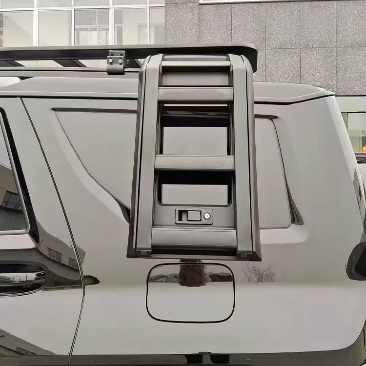 Car Aluminium Alloy Roof Rack Set for Tank 700 Exterior Accessories Car Luggage Storage Rack Roof Platform Side Ladder Box