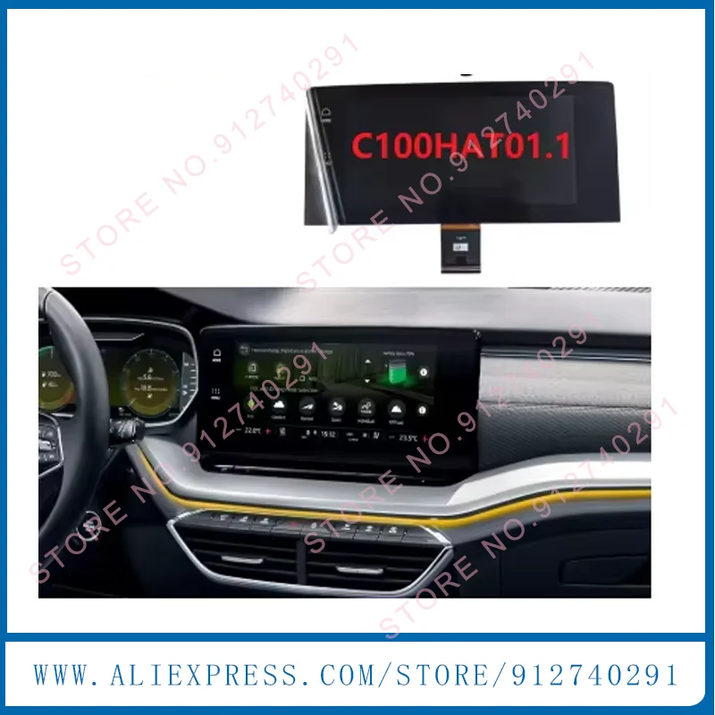 

10.25 Inch 5E3919605 C100HAT01.1 Car LCD Display Touch Screen Replacement For 2019-2024 Skoda Octavia IV MK4 23494073