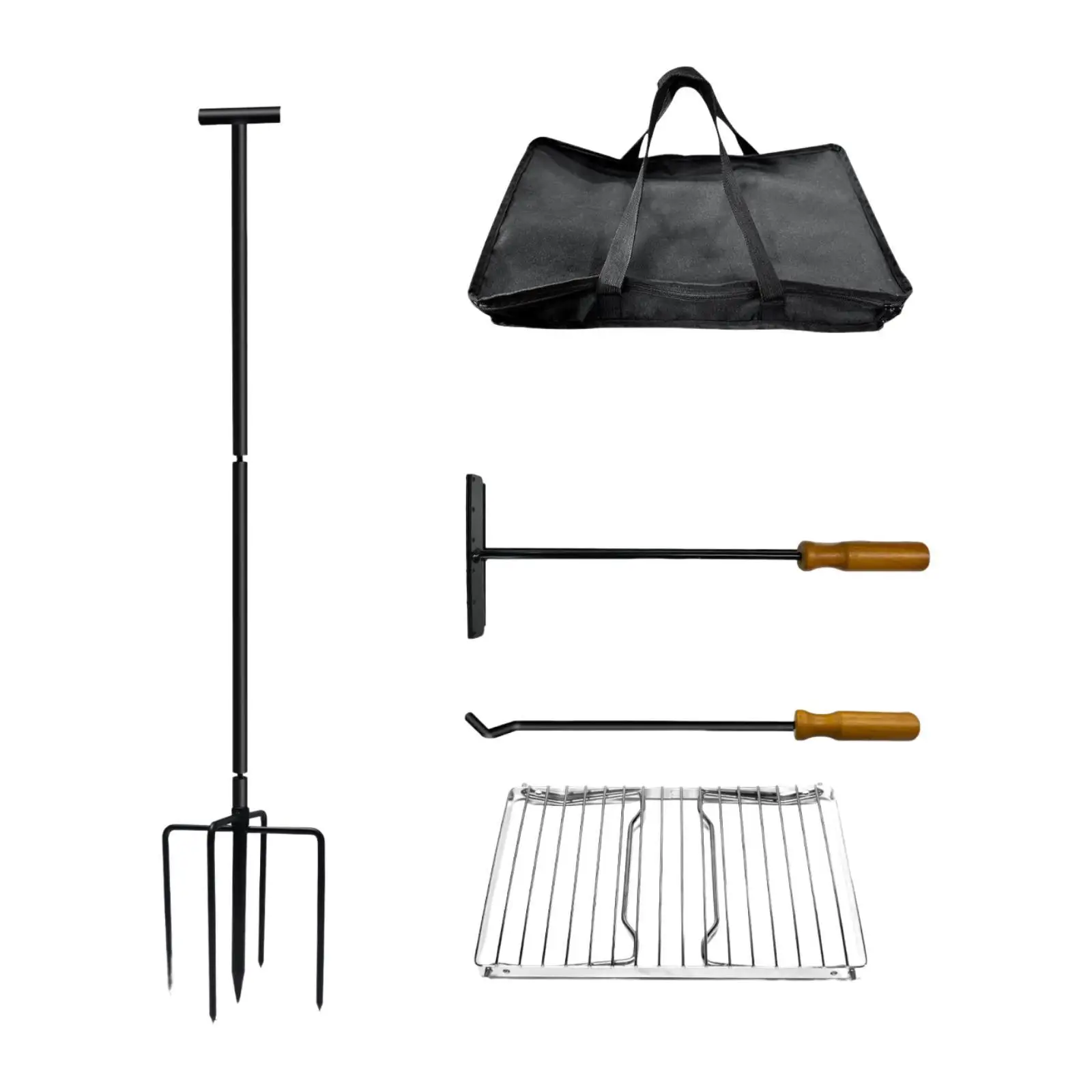 Campfire Grill Grate Portable Fire Pit Grill for Barbecue Open Fire BBQ