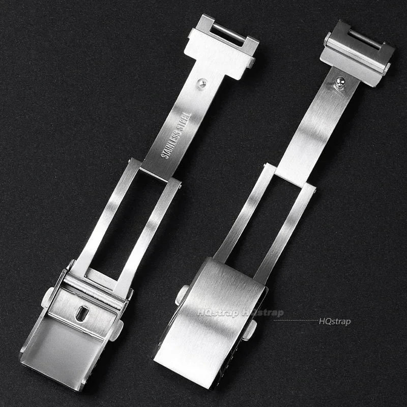 Solid Stainless Steel Buckle for Rolex Submariner 9x16mm Metal Folding Clasp for Daytona Luxury Deployment Watch Clasps for GMT