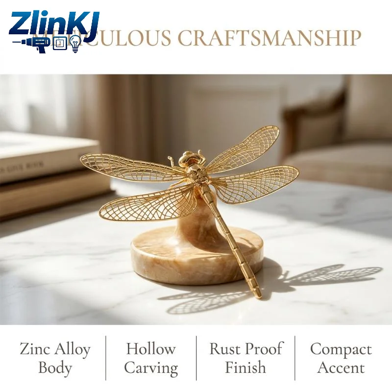 Metal Hollow Wing Cicada Figurine, Mini Desktop Statue, Fairy Garden Home Decor Art Craft Collectible Party Gift