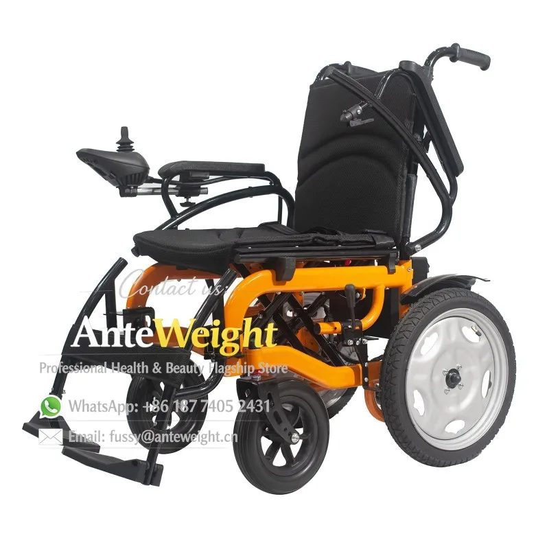 

2026 New Trending Products 500W Dual Motor Wheel Chair With Import Joystick Invalid Foldable Electric Wheelchair