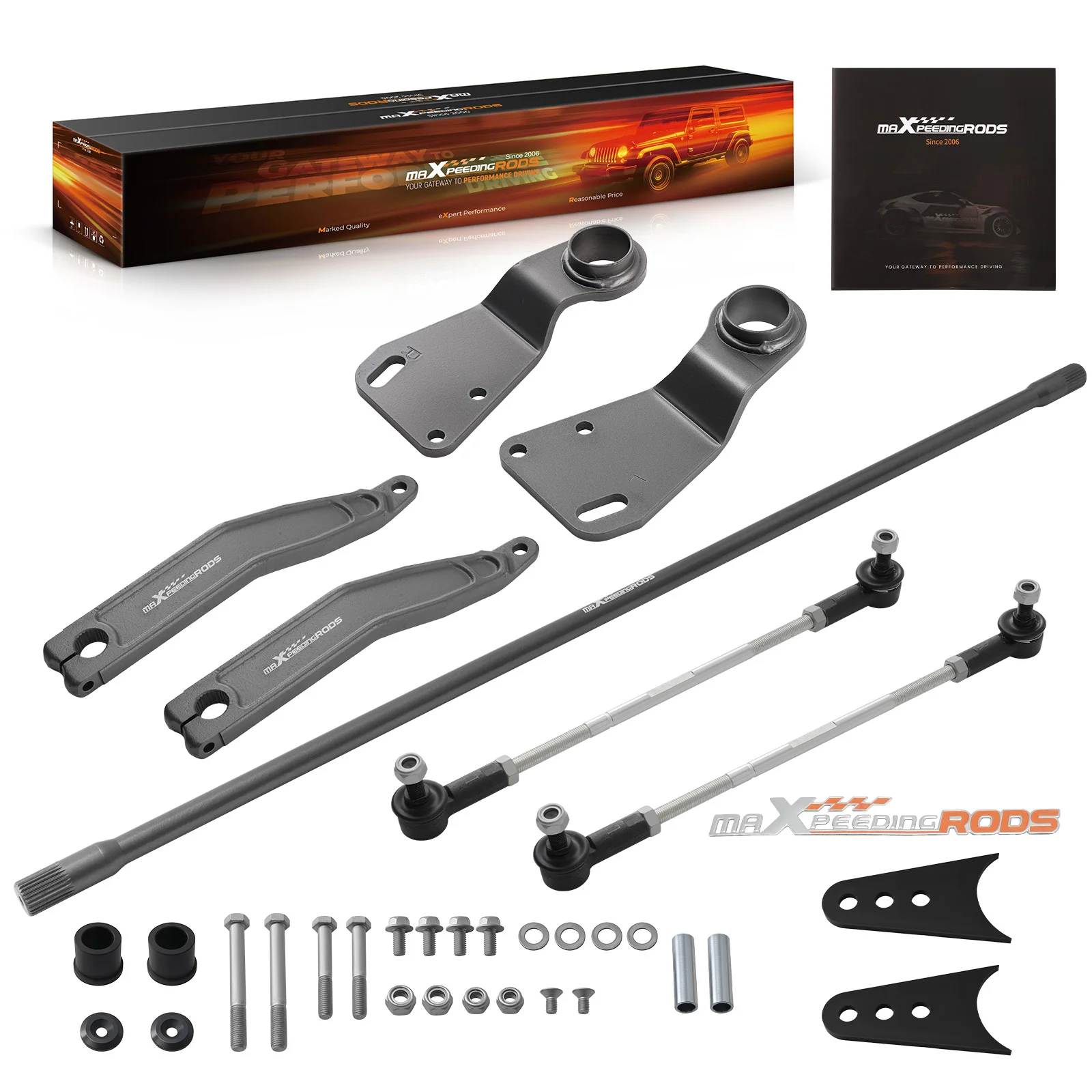 

Rear Sway Bar Kit for Jeep Wrangler TJ LJ 1997-2006 with Bushings & End LinkS