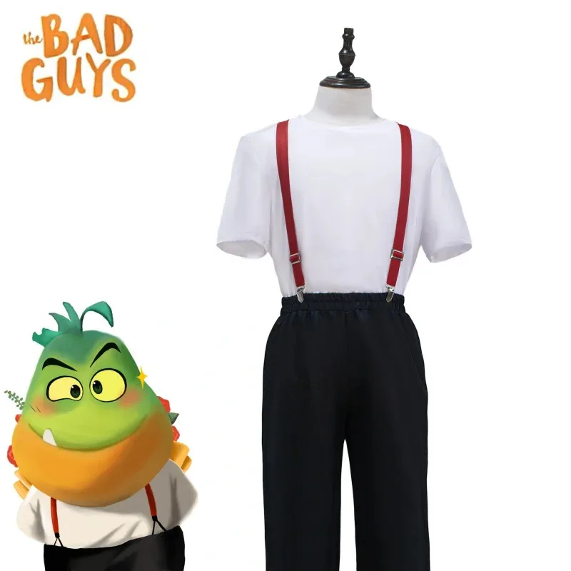 Костюм Bad guys League 2cos, костюм пираньи для косплея, аниме, анимационный костюм для выступления, костюм для выступления на сцене, Cosdea