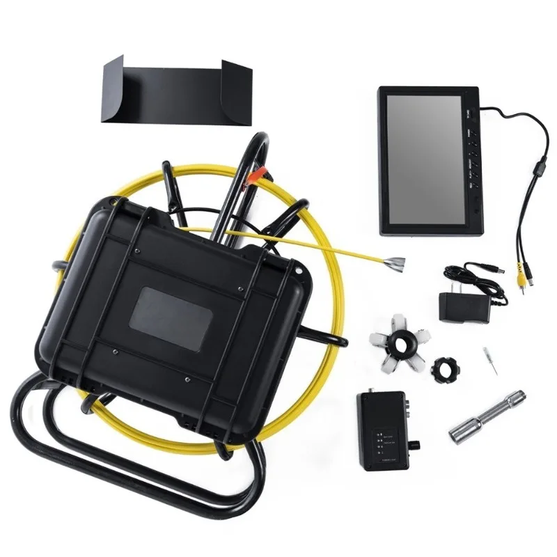 High Definition Industrial Inspection Camera Detector Flexible Borescope Video Endoscope for Underwater Pipeline Sewer Drain