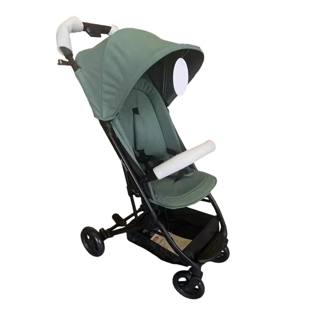 

Baby Stroller Is Lightweight and Portable. the Stroller Can Be Folded and Can Be Used in a Reclined Position