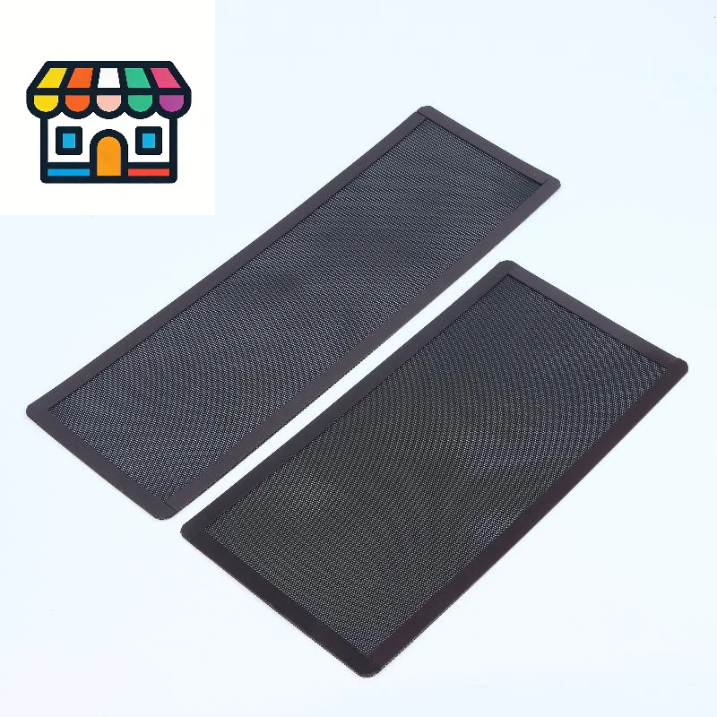 PC Chassis Cooling Dust Filter Magnetic PVC Net Guard Waterproof Dustproof Fan Cover for Office & Home Desktop PC