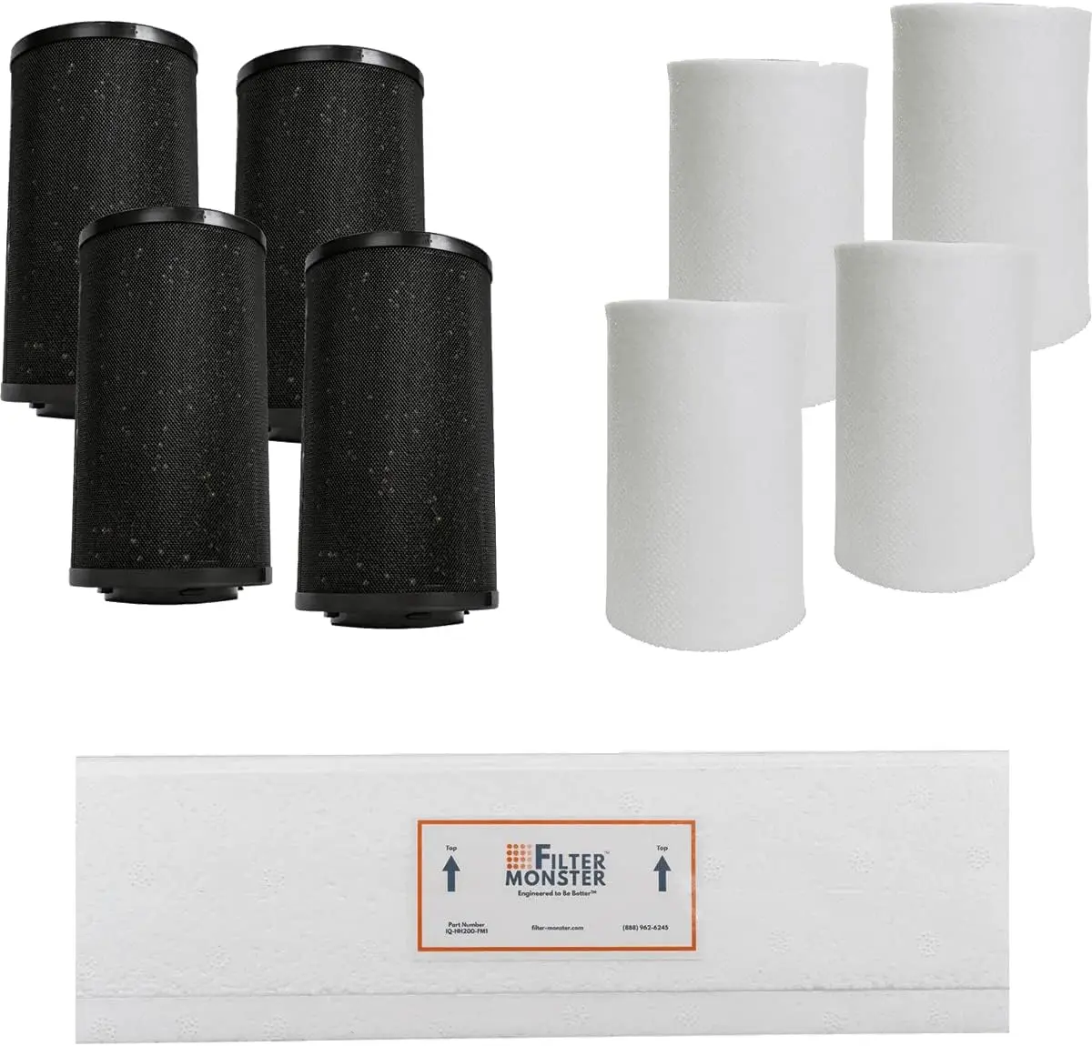 Branded Replacement Filter Bundle Compatible with  Air Purifier Filters