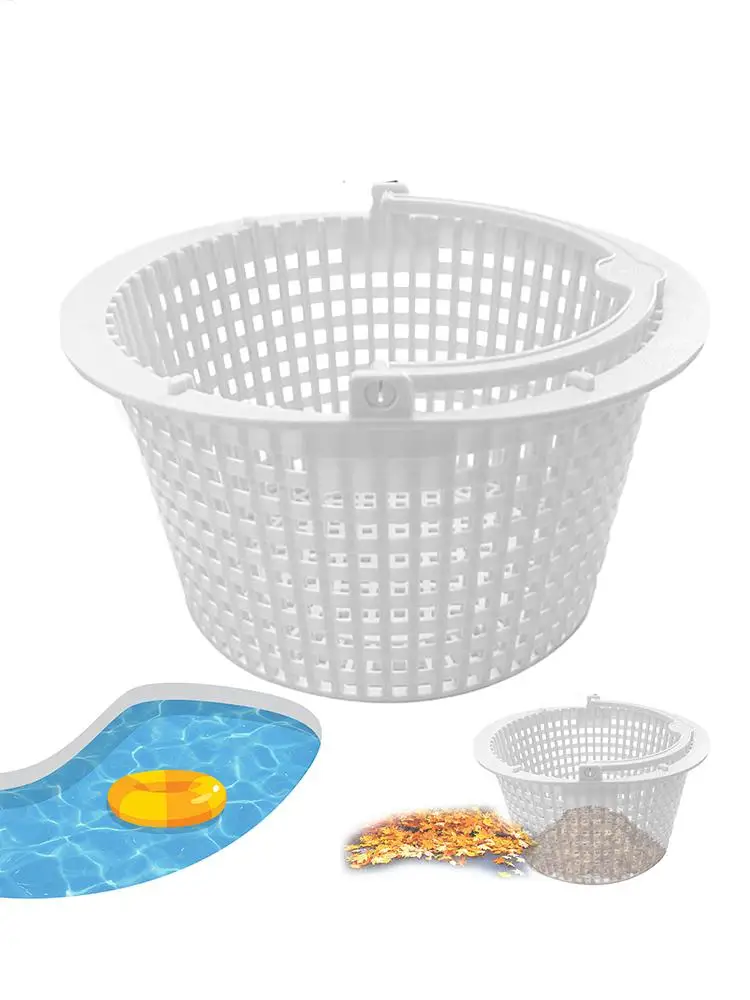 Pool Skimmer Basket Pond Strainer Net Skimmer Basket for Deribs and Leaves Skimming Swimming Pool Cleaning Supply