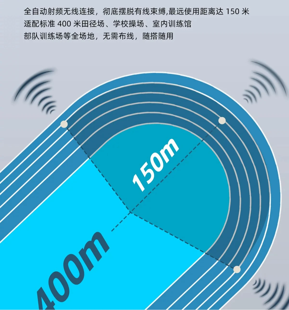 50-Meter dash tester, electronic timer