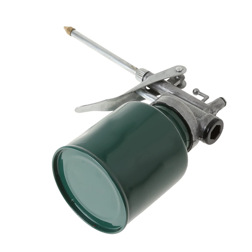 250 مللي سيارة عالمية مضخة الضغط العالي علبة زيت للمعادن لمواد التشحيم 8.5 أوقية علبة رذاذ الزيت مع رذاذ صنبور وعاء زيت