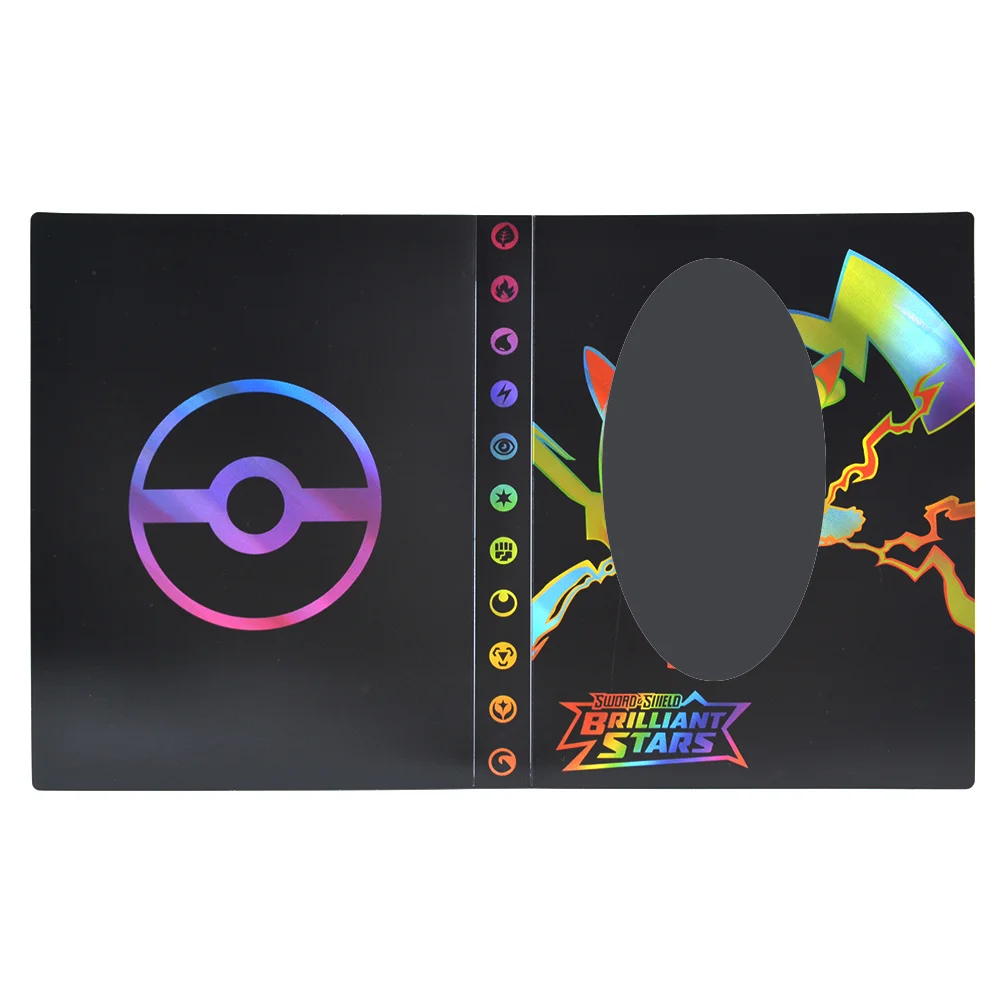 240 stuks Charizard Mewtwo houder map collectie map kaarthulzen beschermer notitieboekje Pokemon album kaart opbergboek display
