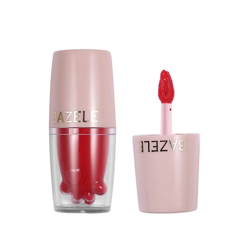 

~Makeup cat paw velvet matte matte long-lasting lip glaze lipstick does not stick to the cup and does not fade lip gloss
