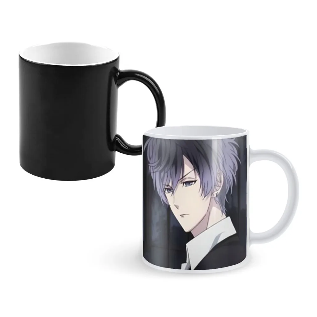 Anime D-Diabolik Lovers Movie Coffee Mugs And Mug Creative Color Change Tea Cup Ceramic Milk Cups Novelty Interesting Gifts