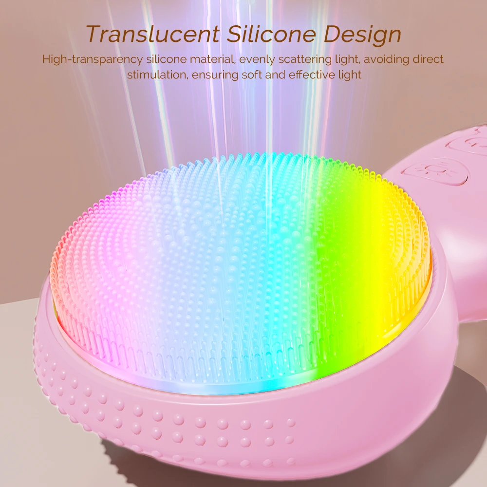 3 تروس تعديل الاهتزاز الصغير فرشاة تنظيف الوجه تهتز تنظيف المسام العميقة الرؤوس السوداء تنظيف المسام جهاز الجمال