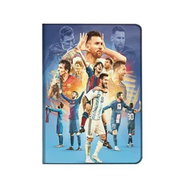 Football Superstar M-Messi Case For iPad 10.2 7th 8th Air 1 2 3 Mini 1 2 3 5 Case Luxury Silicone For iPad Air 4 iPad Pro11 Case