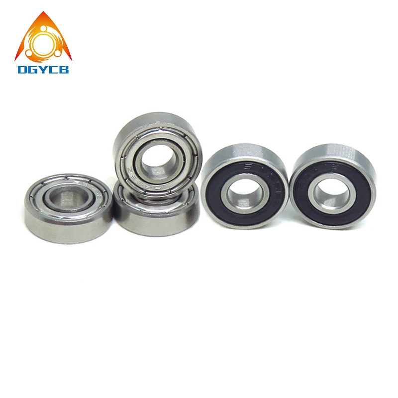 10pcs S695RS S695Z 5x13x4 Stainless Steel Bearing S695 ZZ S695 2RS Miniature Deep Groove Ball Bearing 5*13*4 695RS 695ZZ