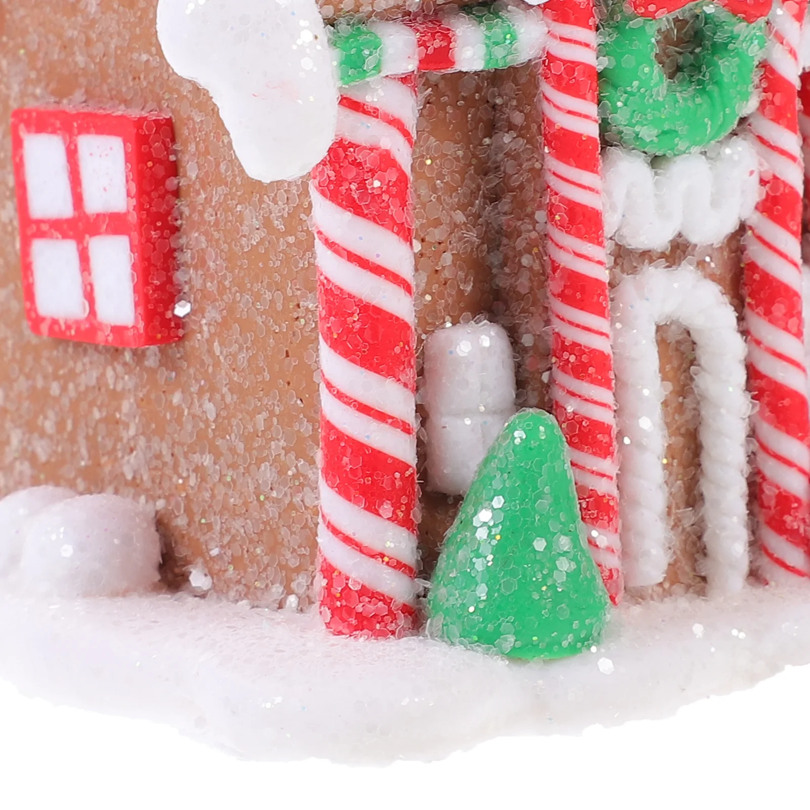 

3 Pcs Ornament Home Decor Hanging Pendant Christmas Decoration Houses Silicone Mini