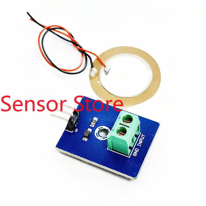 5PCS Analog Piezoelectric Ceramic Vibration Sensor/piezoelectric Electronic Building Block/single Chip Module/capacitor