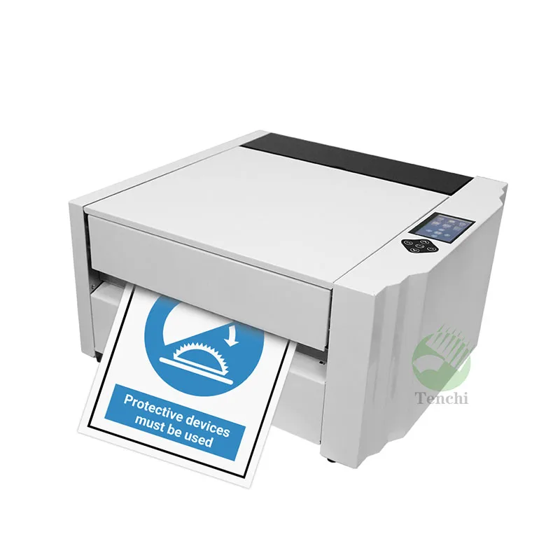 New Thermal Transfer Sign Printer 203DPI MS-CH380 Wide-format Dual-Color Label Printer