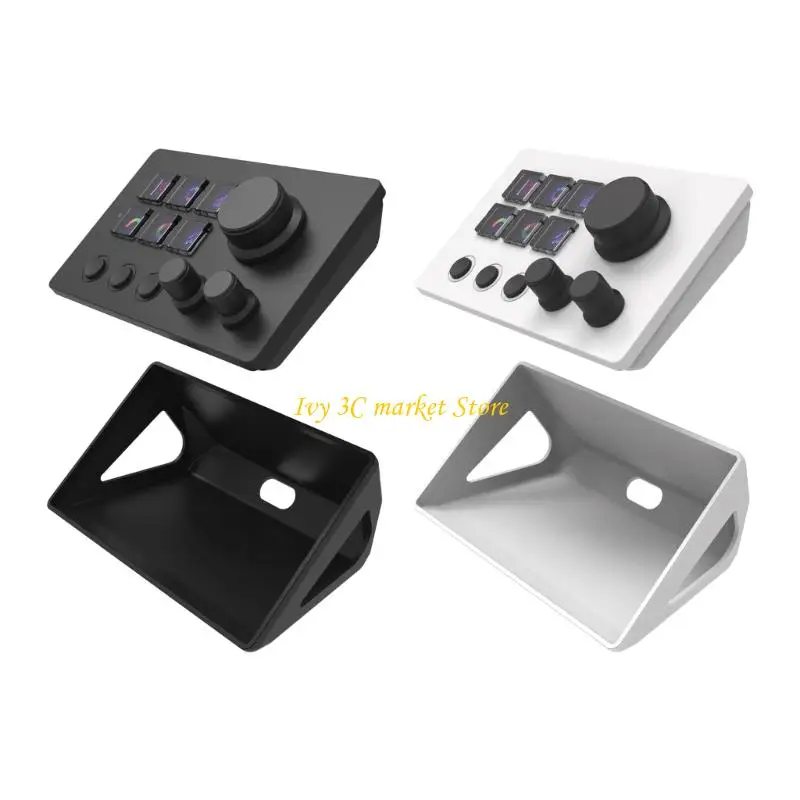 D7YC Клавиатура Экранная ручка Настройка Макрос Мини-клавиатура Визуальная настольная консоль для настольного компьютера подарок