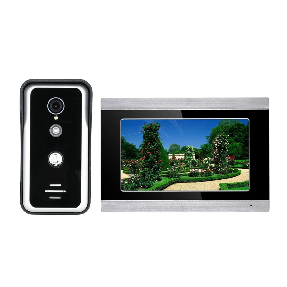 

Factory PRICE TUYA WIFI Video Door Phone System Home Intercom with 7Inch Touch Screen Display AHD 1080P Doorbell Camera