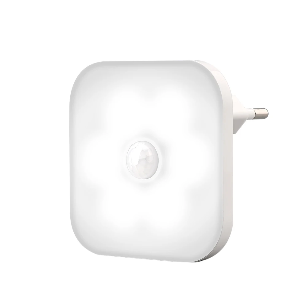 

LED Night Light EU Plug in with Motion Sensing Small Night Light Children's Night Light Bedside Desk Bedside Bedroom Bedlight