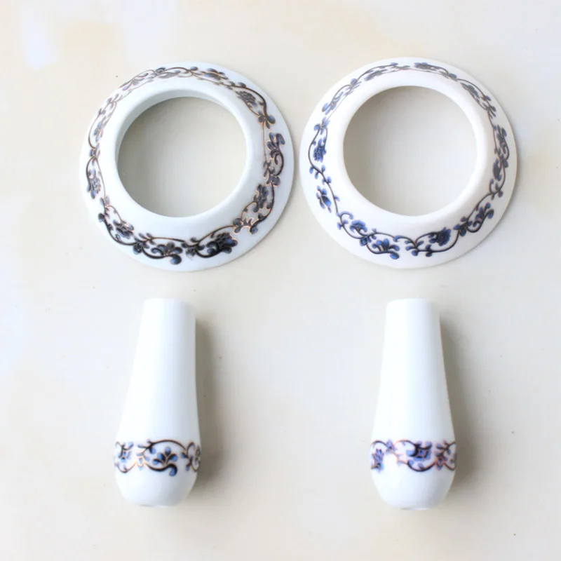 IMPEU Shower System Ceramic Replacment Handle Part, Ceramic Ring available for Basin Faucet and Bathroom Accessories Handle