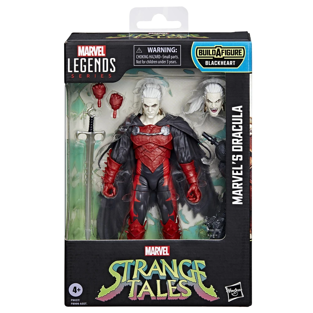 Hasbro Marvel Legends Series Strange Tales Marvels Dracula Comics Collectible 6-Inch Action Figure Birthday Gift