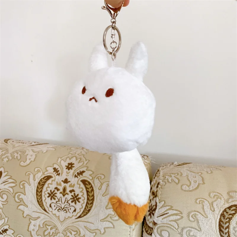 Game Genshin Impact Klee Dodoco Plush Keychain Backpack Plushie Pendant Soft Doll Toy Keychain Women Girl Kids Cosplay Fans Gift