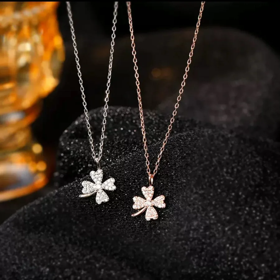 

2025 925 Silver European American High End Necklace Women's Style Enhancer