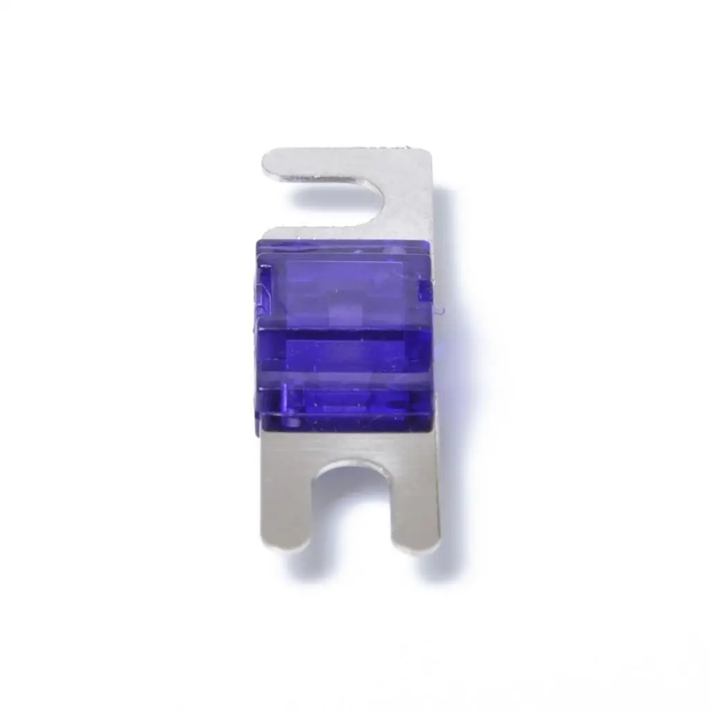 Car Bolt Fork Mini ANL Fuse Small Size Fuse Block Automotive Fuse Holder for Universal Car Audio System
