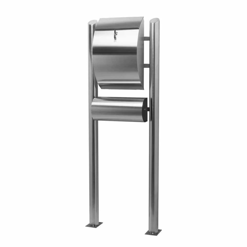 Home use post box pole standing letter box Residential mailbox