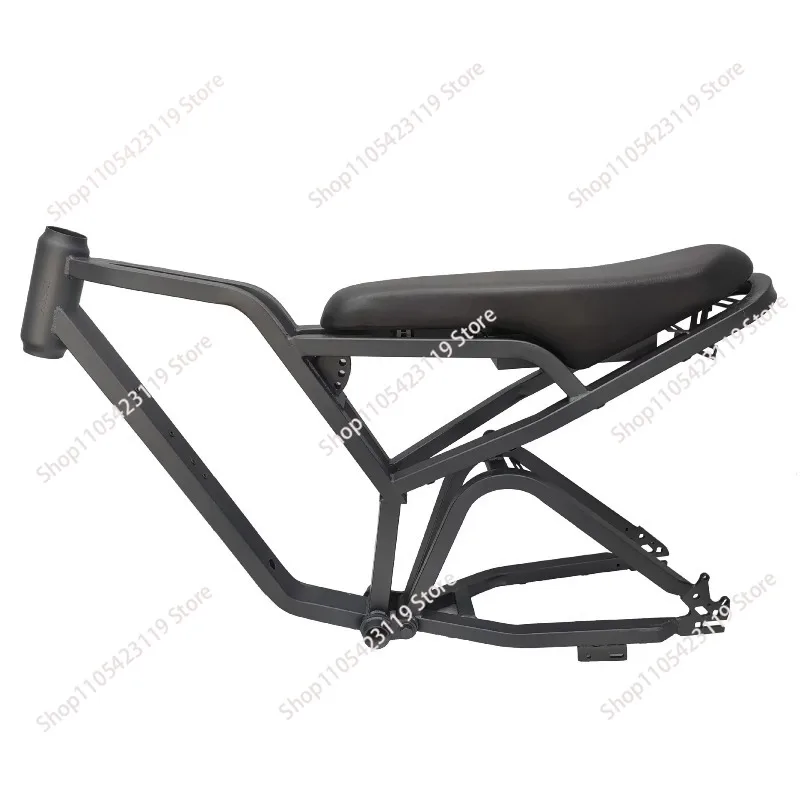 Retro Electric Bike Frame 20 Inch Snow Off Road Electric Bicycle Frame Custom Electric Motorcycle Frame Design Wholesale