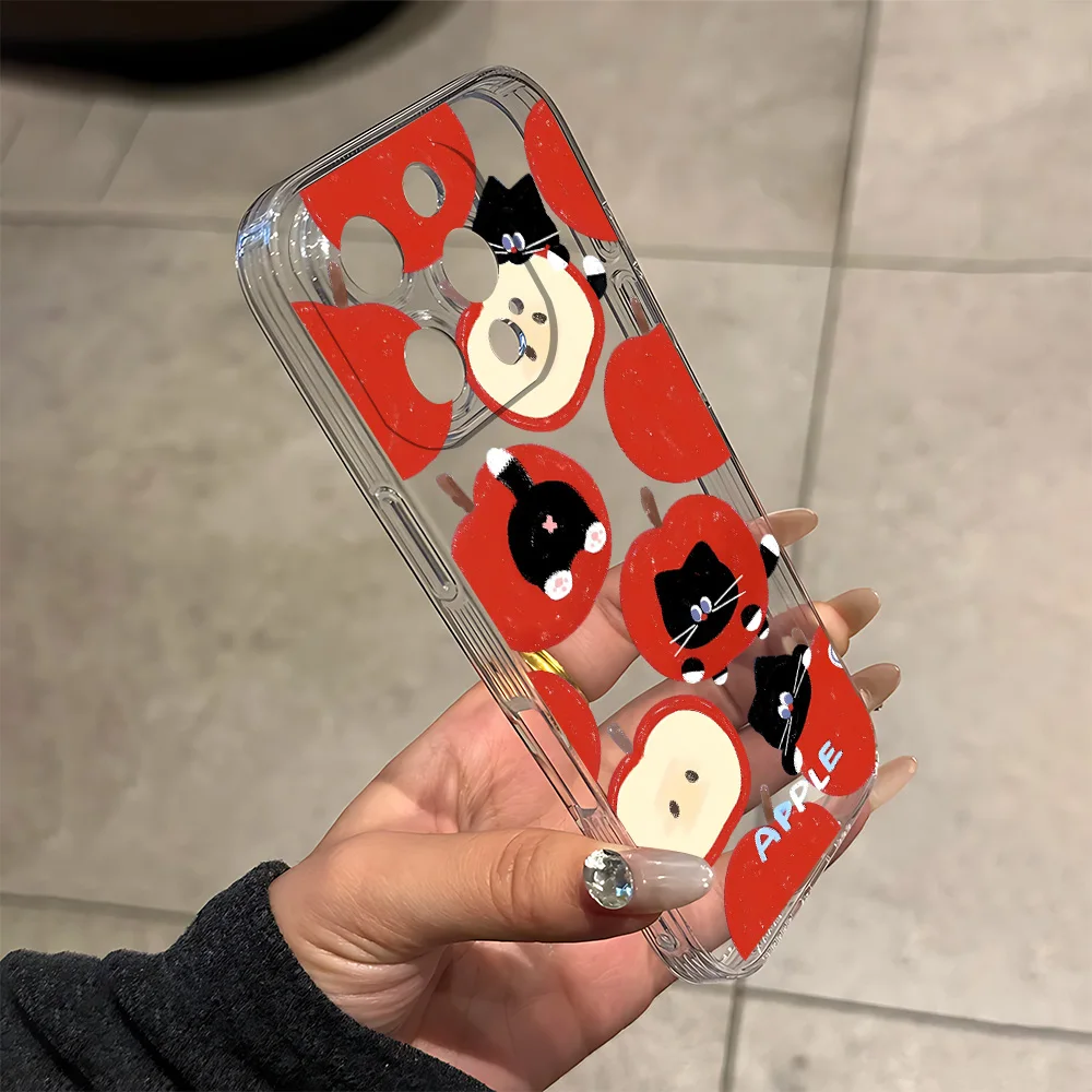 حافظة لهاتف آيفون 17 16 15 14 13 12 11 Pro Xs Max Air Mini 7 8 6 6s Plus SE 2020 2022