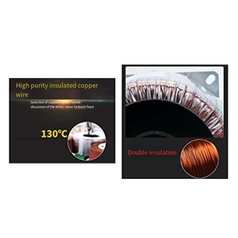 2X 300 واط محول دائري إمدادات الطاقة الأمامي والخلفي المرحلة مكبر كهربائي محول 220 فولت #6