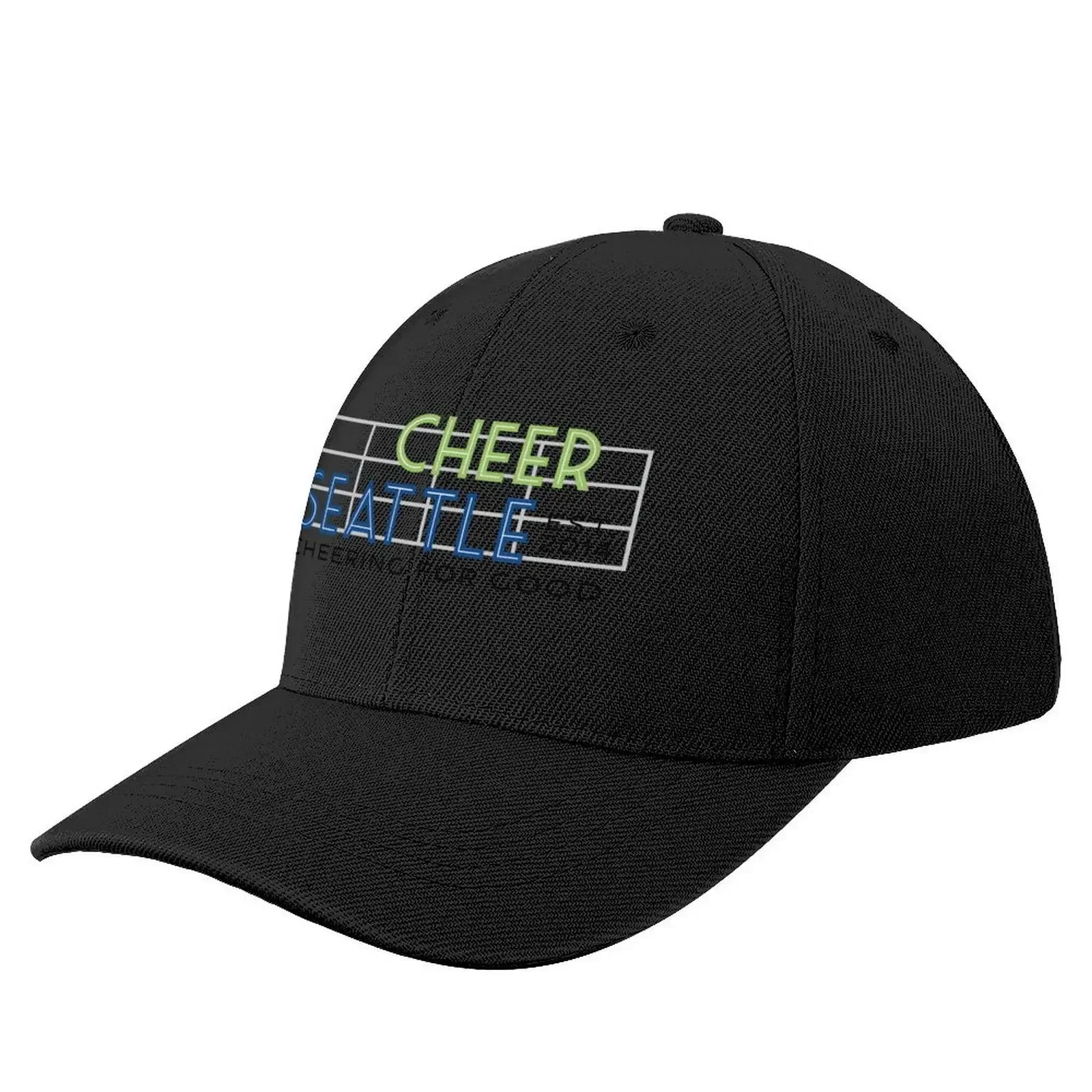 Cheer Seattle - Pike Place Baseball Cap Cosplay Visor Streetwear Hats For Women Men's