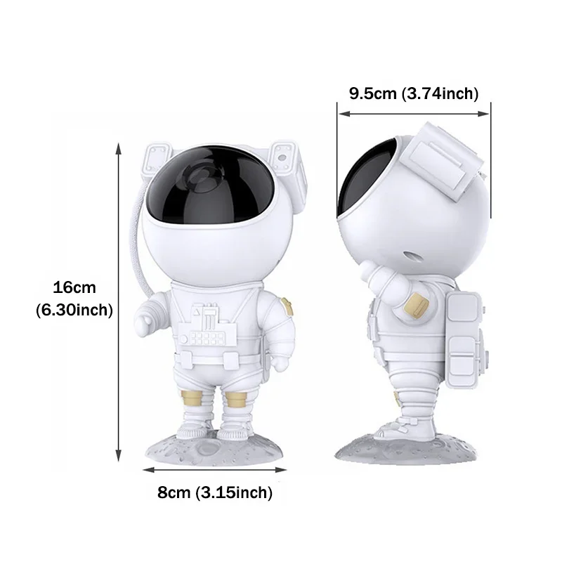 New Astronaut Projector Starry Galaxy LED Projection Lights Decoration Night Lamp for Kids Birthday Gift Toys moon lamp